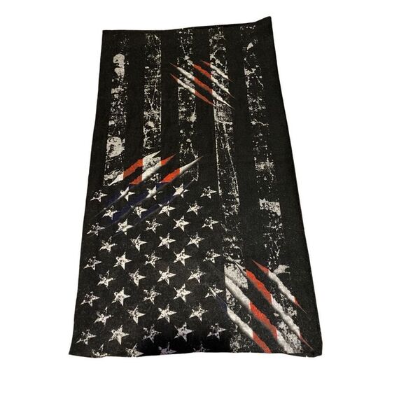 American Flag Usa Face Cover Mask Scarf Neck Sleeve Snow Winter - Picture 3 of 6